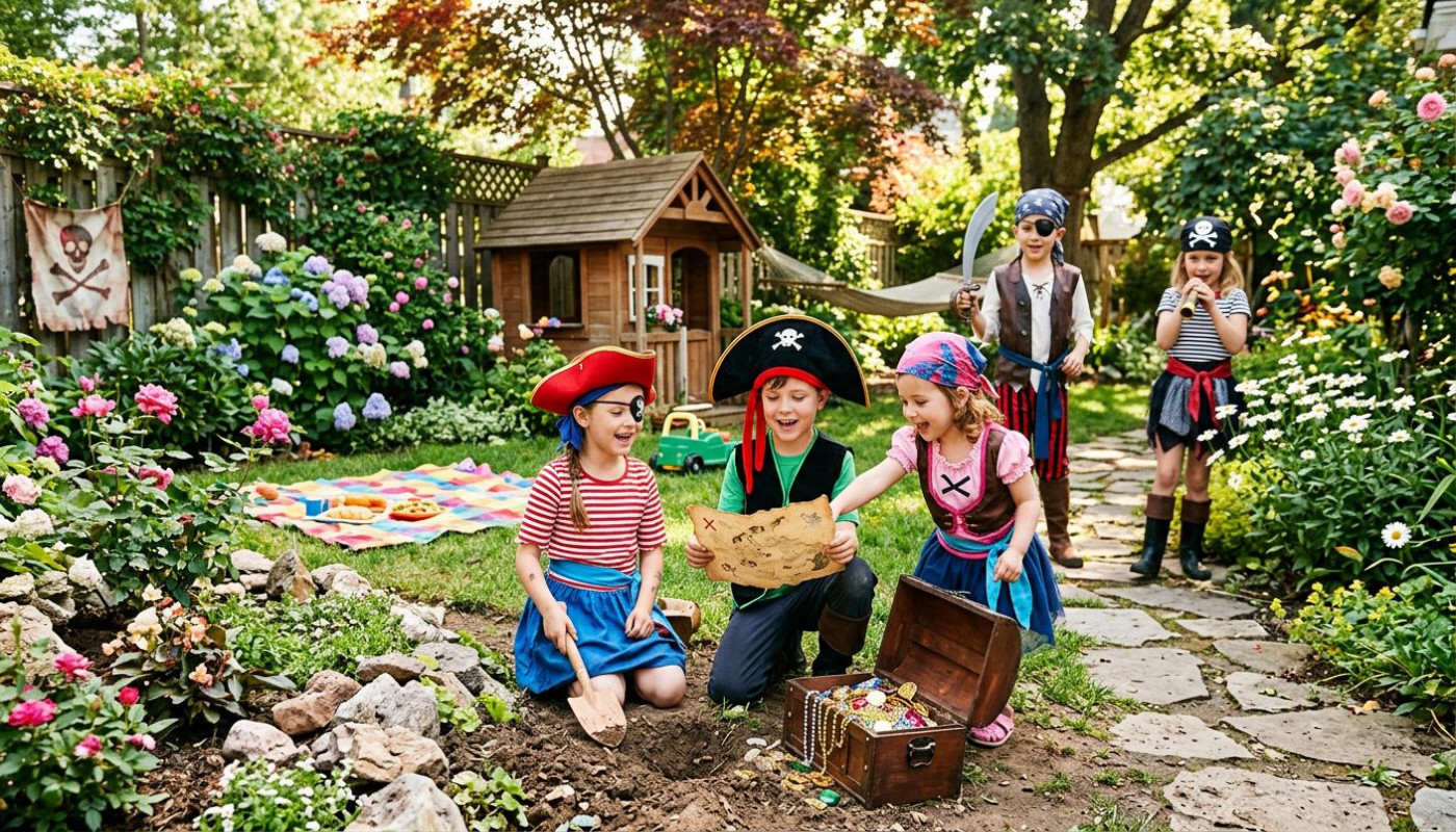 Organiser une fête inoubliable pour enfants avec une chasse au trésor thématique